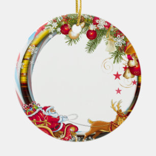 Adorno De Cerámica Santa está de camino