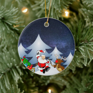 Adorno De Cerámica Santa está en camino