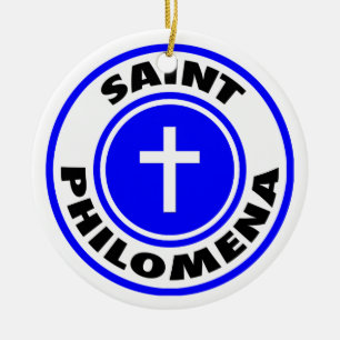 Adorno De Cerámica Santa Filomena