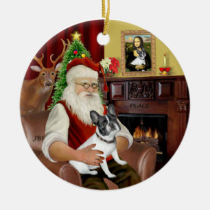 Adorno De Cerámica Santa-French BD (BW14)
