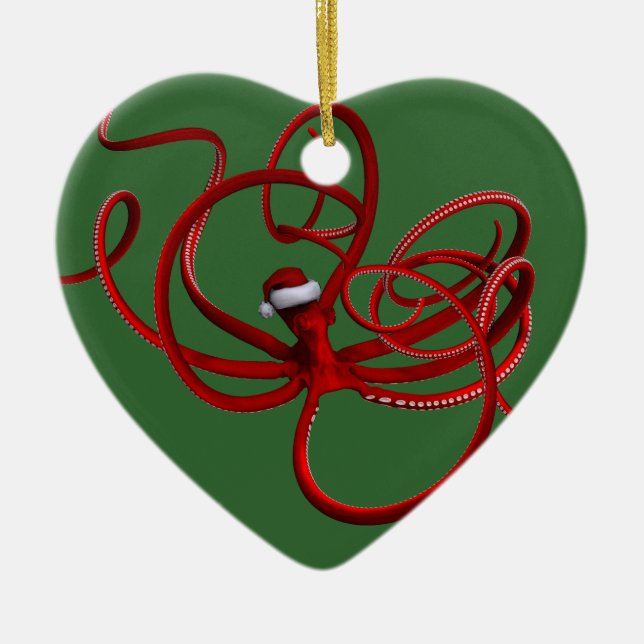 Adorno De Cerámica Santa Kraken (Frente)