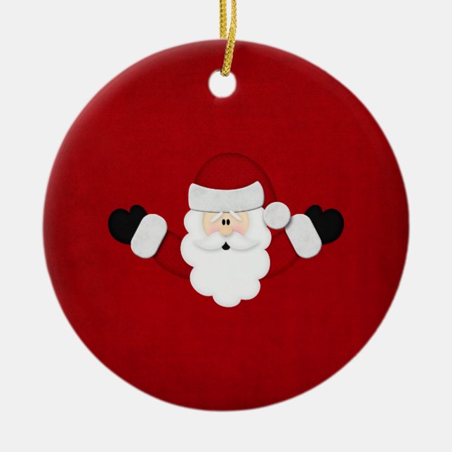 Adorno De Cerámica Santa María (Frente)