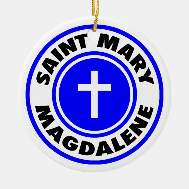 Adorno De Cerámica Santa María Magdalena (Frente)