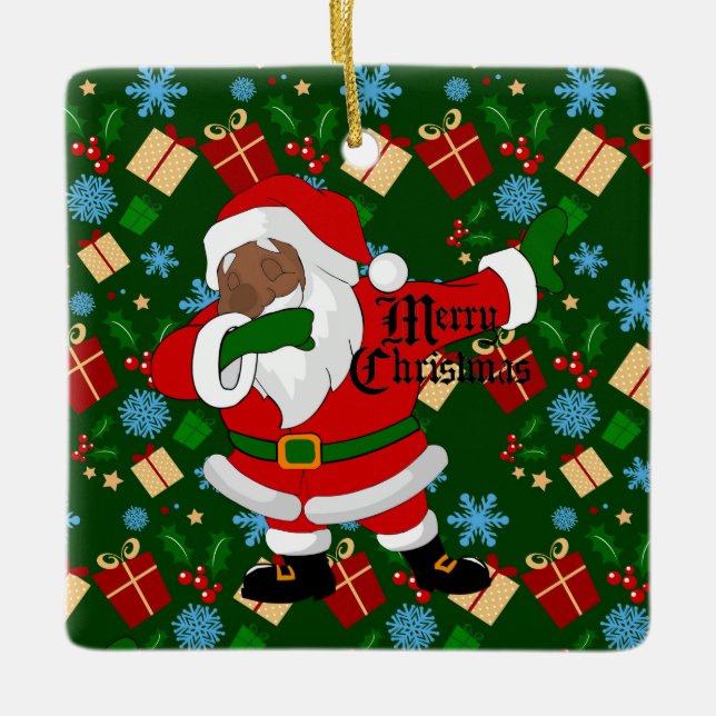 Adorno De Cerámica santa negra (Anverso)