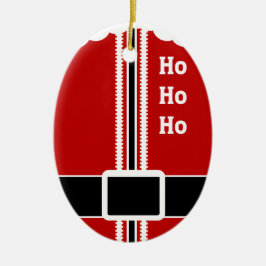 Adorno De Cerámica Santa Suit