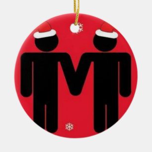 Adorno De Cerámica Santas gay