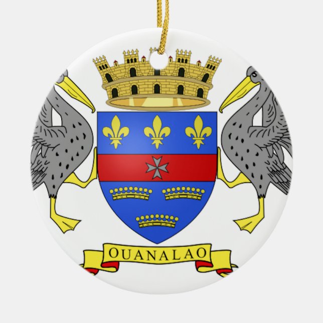 Adorno De Cerámica Santo Barthelemy (Frente)