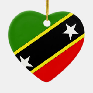 Adorno De Cerámica Santo Christopher Nevis