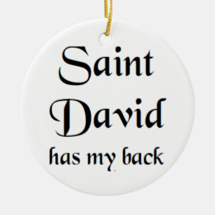 Adorno De Cerámica santo david