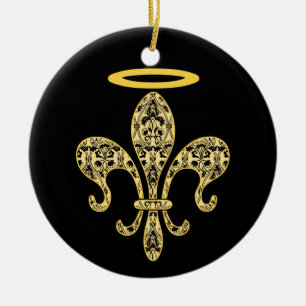 Adorno De Cerámica Santo NOLA