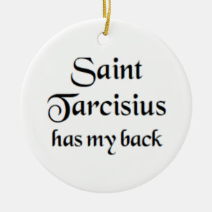 Adorno De Cerámica santo tarcisius