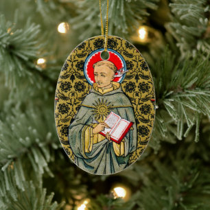 Adorno De Cerámica Santo Tomás de Aquino (VVP 003)