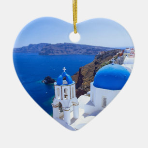 Adorno De Cerámica Santorini