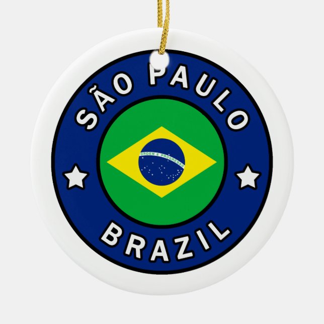 Adorno De Cerámica São Paulo (Frente)