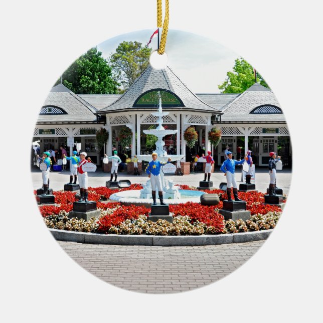 Adorno De Cerámica Saratoga histórico 150 el primera jornada (Frente)