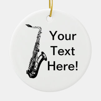 Adorno De Cerámica Saxofón personalizado