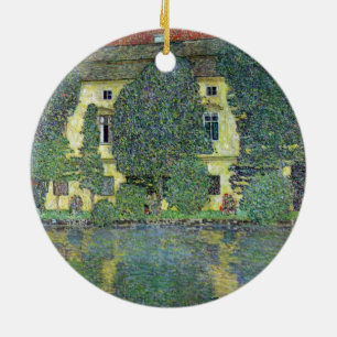 Adorno De Cerámica Schloss Kammer en el Attersee III de Gustav Klimt