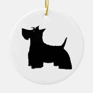 Adorno De Cerámica Scotty Ornament