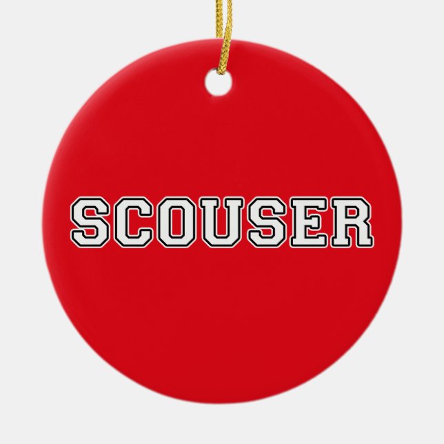 Adorno De Cerámica Scouser (Frente)