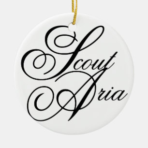 Adorno De Cerámica Scout Aria