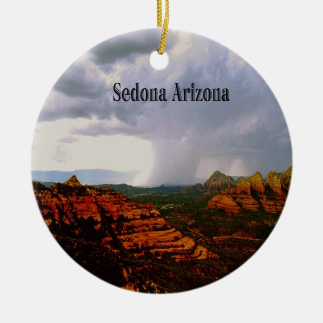 Adorno De Cerámica Sedona místico Arizona (Frente)