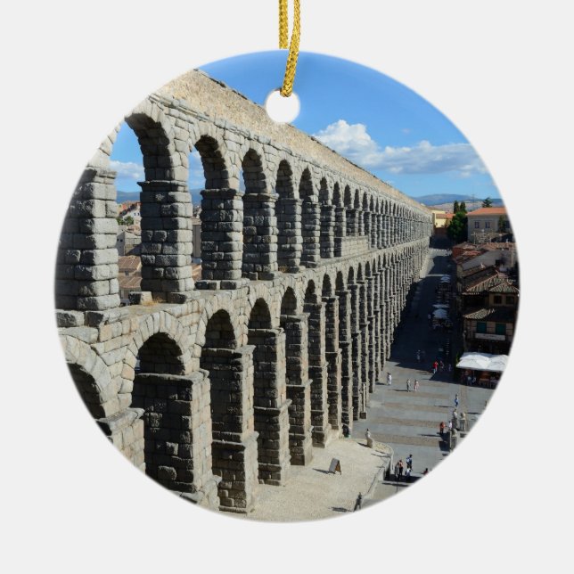 Adorno De Cerámica Segovia (España) (Frente)