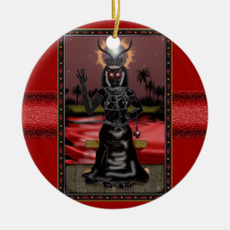 Adorno De Cerámica sekhmet-bint-em-ra