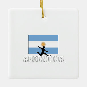 Adorno De Cerámica Selección De Fútbol De Argentina