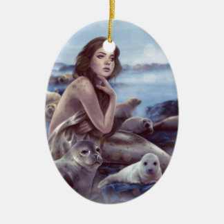 Adorno De Cerámica Selkie