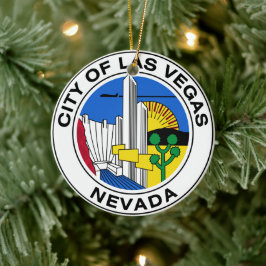Adorno De Cerámica Sello urbano de Las Vegas (Nevada)