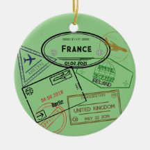 Sellos de pasaporte personalizable 4