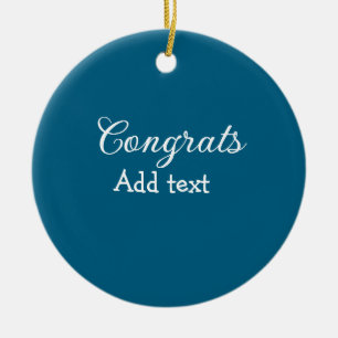 Adorno De Cerámica Sencillas felicitaciones mínimas graduación añadir