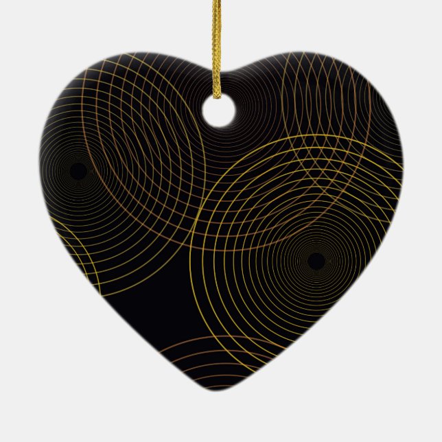 Adorno De Cerámica Sencillo, moderno, fresco, moderno y moderno círcu (Atrás)