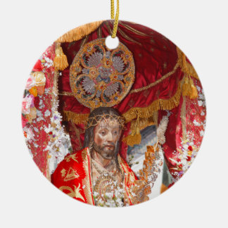 Adorno De Cerámica Senhor Santo Cristo dos Milagres
