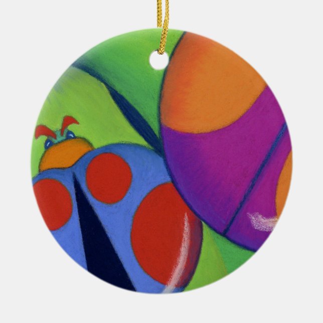 Adorno De Cerámica Señora Bugs (Frente)