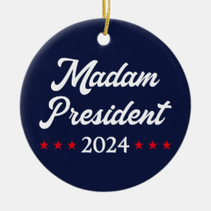 Adorno De Cerámica Señora Presidenta 2024 I - Kamala Harris