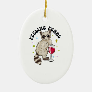 Adorno De Cerámica Sensación de feral