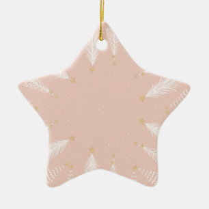 Adorno De Cerámica Sensación estética agradable de Star Ornament