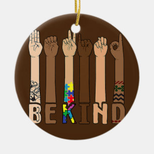 Adorno De Cerámica Ser amable con los profesores de lenguaje de Rótu