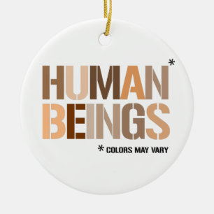 Adorno De Cerámica SERES HUMANOS: Los colores pueden variar