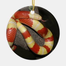 Adorno De Cerámica Serpiente de leche