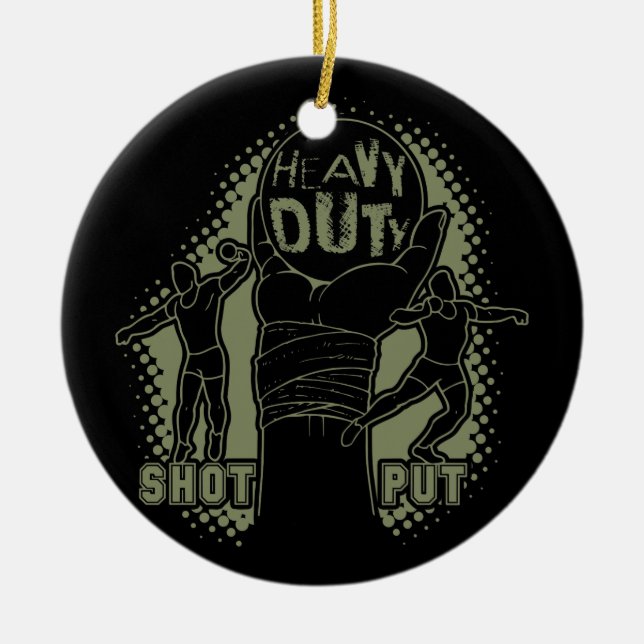 Adorno De Cerámica Servicio pesado - tiro puesto (Frente)