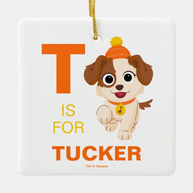 Adorno De Cerámica Sesame Street | Tango de invierno (Anverso)