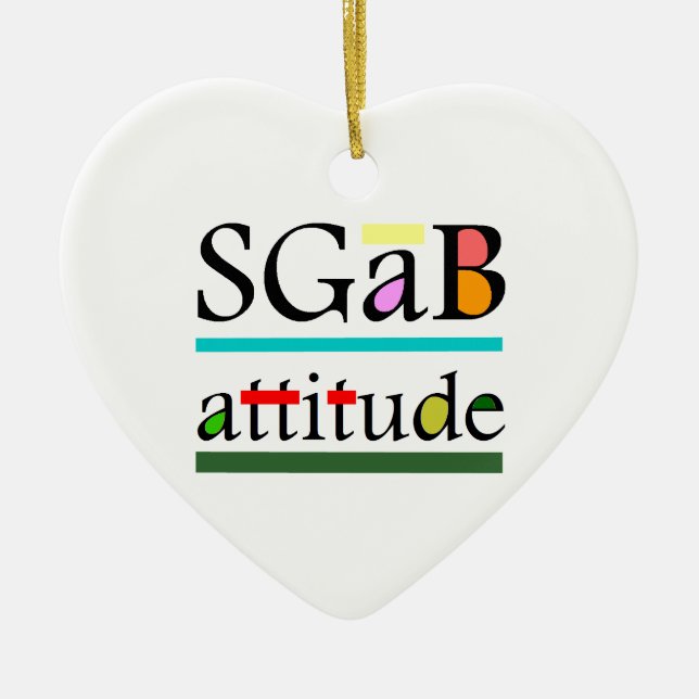 Adorno De Cerámica Sgab actitud (Frente)