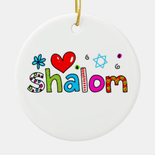 Adorno De Cerámica Shalom