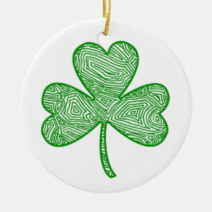 Adorno De Cerámica Shamrock