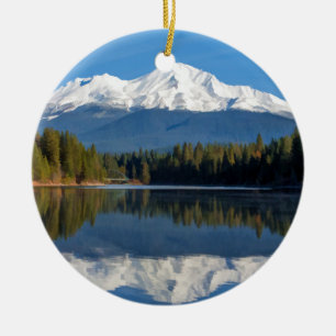 ADORNO DE CERÁMICA SHASTA DEL SOPORTE REFLEJADO