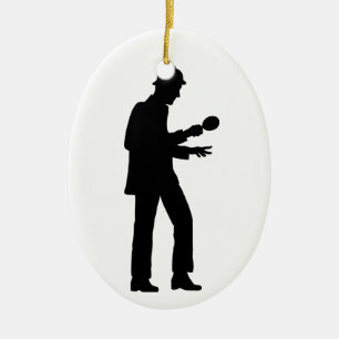 Adorno De Cerámica Sherlock Holmes