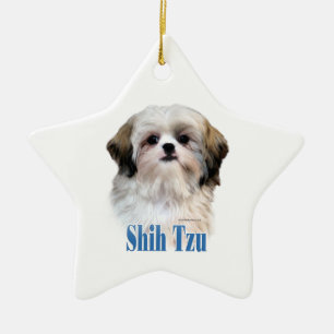 Adorno De Cerámica Shih Tzu Name