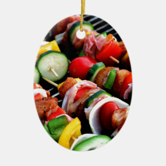 Adorno De Cerámica Shish Kebab
